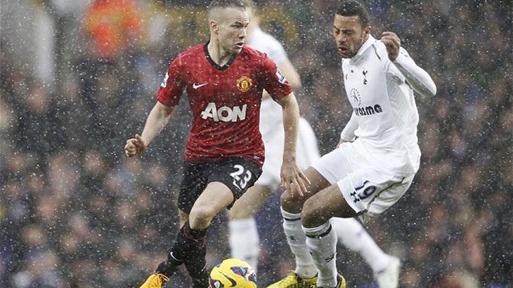 Предыдущий матч «Тоттенхэма» и «МЮ» прошел под снегом