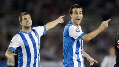 Микель Гонсалес (справа) стал автором дубля