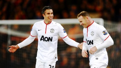 Робин ван Перси и Уэйн Руни Робин ван Перси и Уэйн Руни