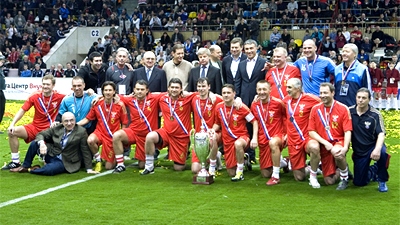 Футболисты сборной России