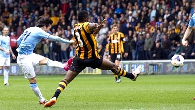 Победный удар Давида Сильвы