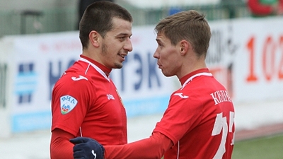 Футболисты «Уфы»