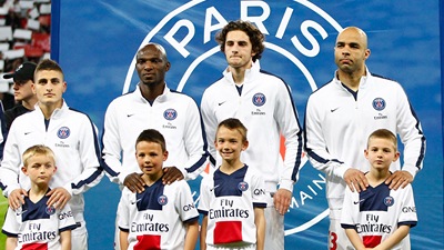 Футболисты «Пари Сен-Жермен»