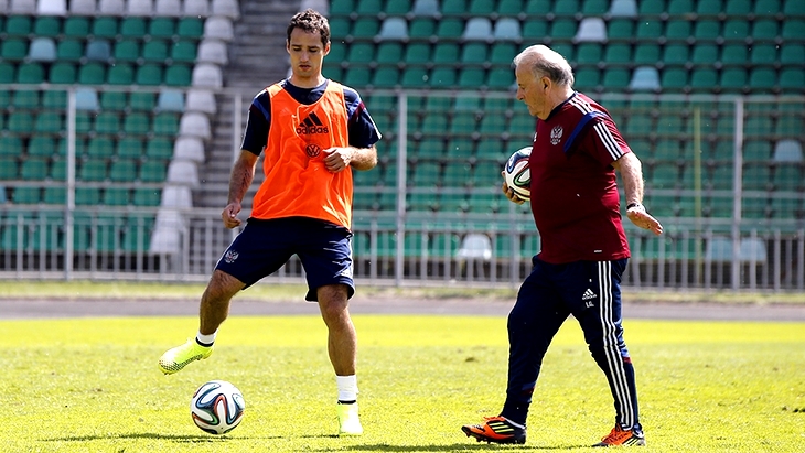 Роман Широков наконец-то начал заниматься в общей группе