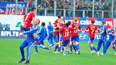 Футболисты ЦСКА