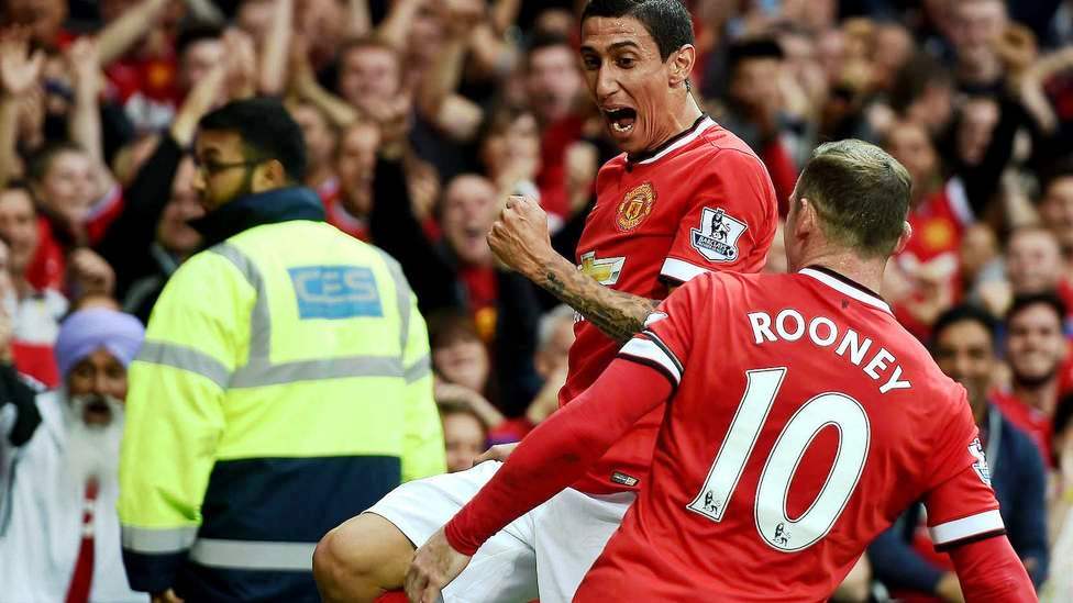 Анхель Ди Мария и Уэйн Руни