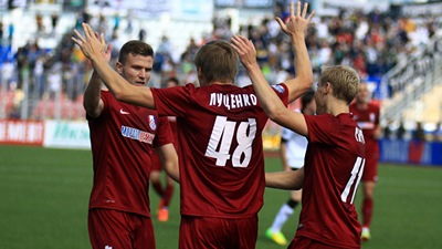 Футболисты «Мордовии»