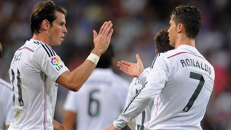 Гарет Бэйл и Криштиану Роналду