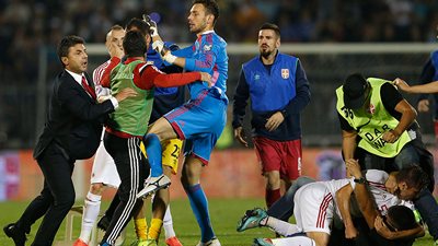 Сербия — Албания