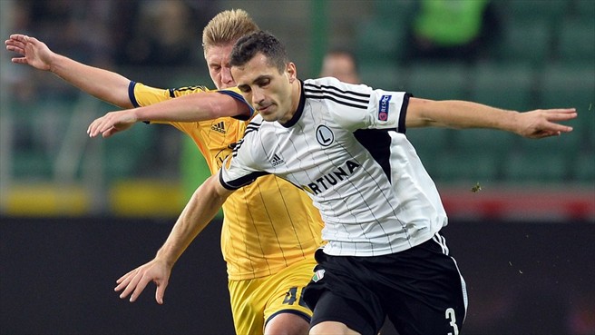 «Легия» пробилась в 1/16 финала «Легия» пробилась в 1/16 финала