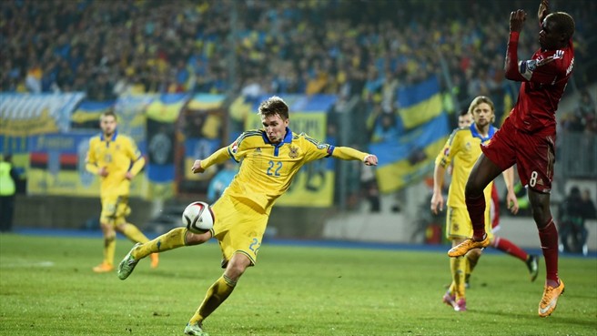 Сергей Сидорчук снова вышел в основе украинского коллектива