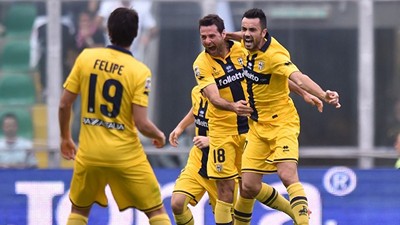 Футболисты «Пармы»