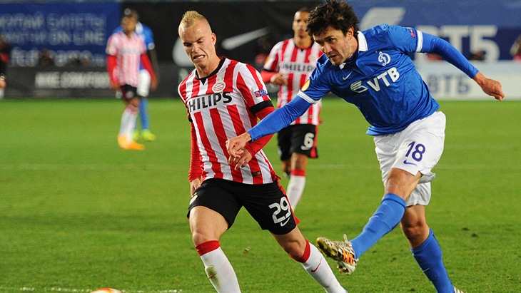 «Динамо» против ПСВ