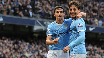 Хесус Навас и Давид Сильва