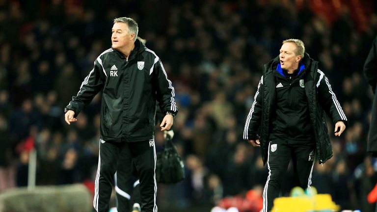 Роб Келли (слева) и Кит Даунинг Роб Келли (слева) и Кит Даунинг