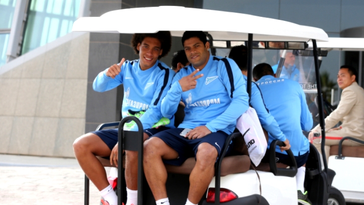 «Зенит» готовится ко второй половине сезона в Эмиратах