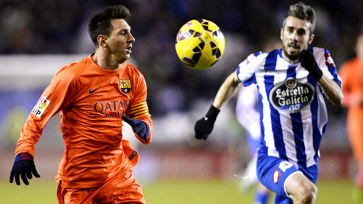 Лионель Месси в 19-м туре превзошел Криштиану Роналду