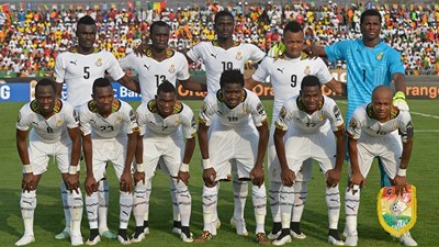 Футболисты сборной Ганы