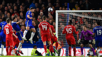 Бранислав Иванович забивает победный гол