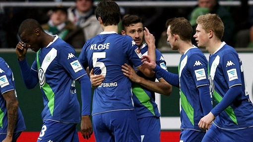 Футболисты «Вольфсбурга»