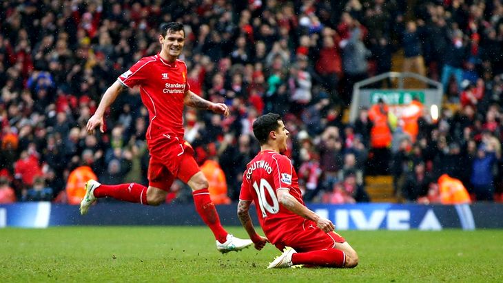 Филиппе Коутиньо забил победный гол в ворота «Манчестер Сити» 