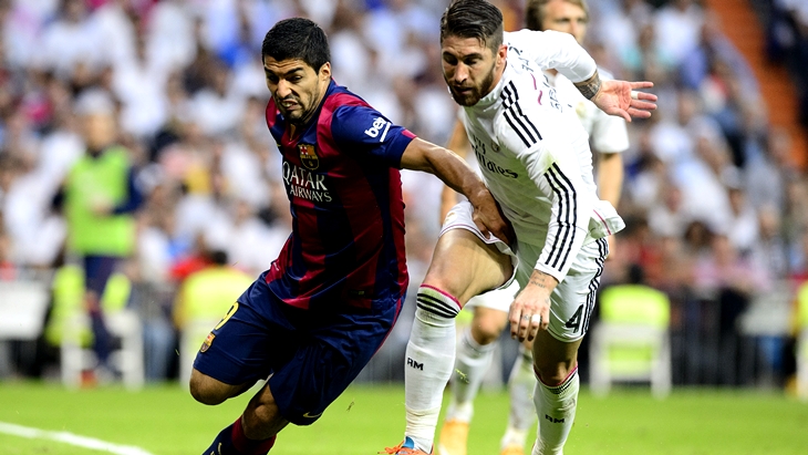 Луис Суарес и Серхио Рамос