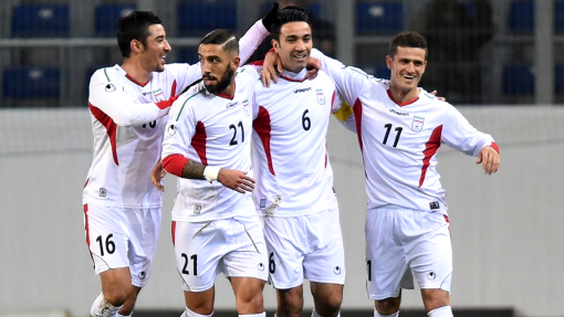 Футболисты сборной Ирана