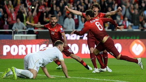 Радость сборной Португалии