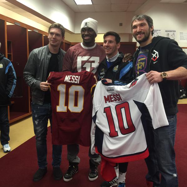 Лео с Овечкиным, Кузнецовым и Ли Гриффином III