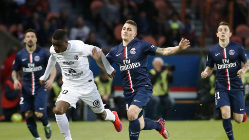 Марко Верратти (справа) и Модибо Майга