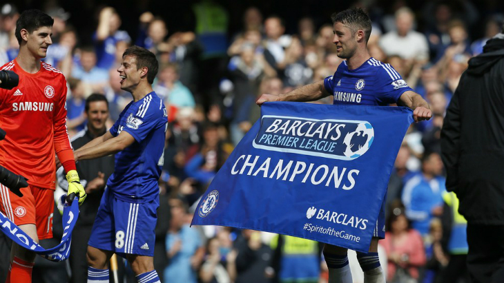 «Челси» празднует чемпионство