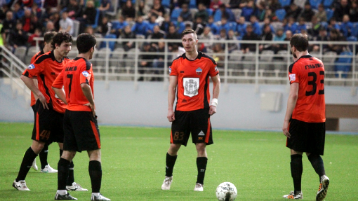 Футболисты «Енисея»