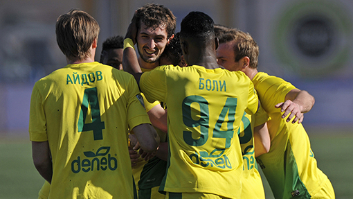 Футболисты «Анжи»