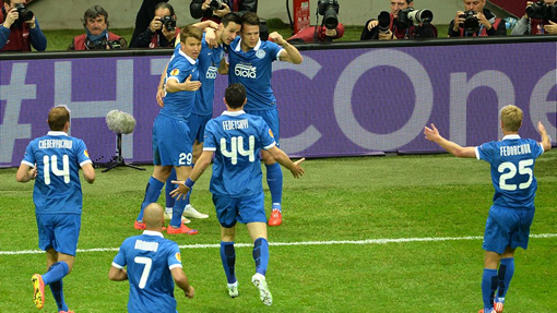 Футболисты «Днепра»