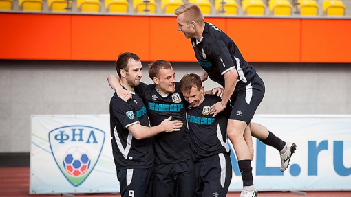 Футболисты «Тюмени»