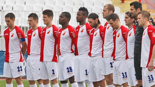 Футболисты «Войводины»