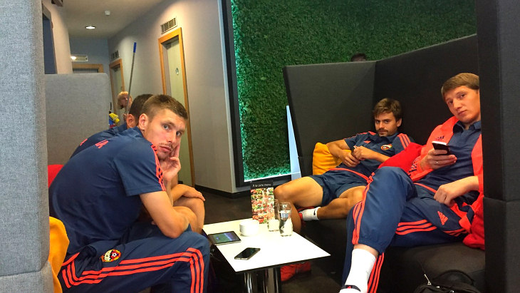 Игроки ЦСКА