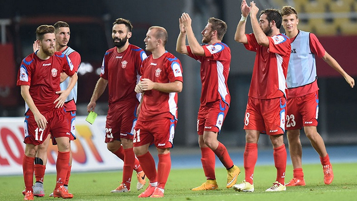 Футболисты «Работничков»