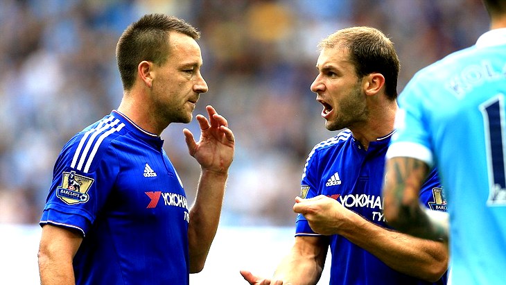 Джон Терри и Бранислав Иванович 