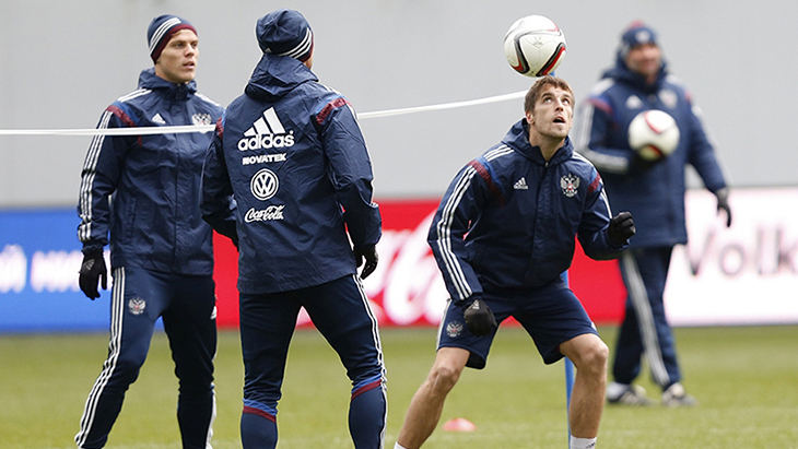 Сборная России готовится к решающим матчам