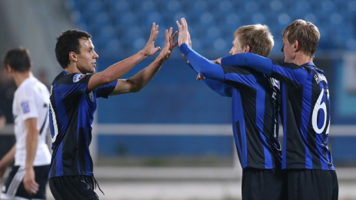 Футболисты «Шинника»