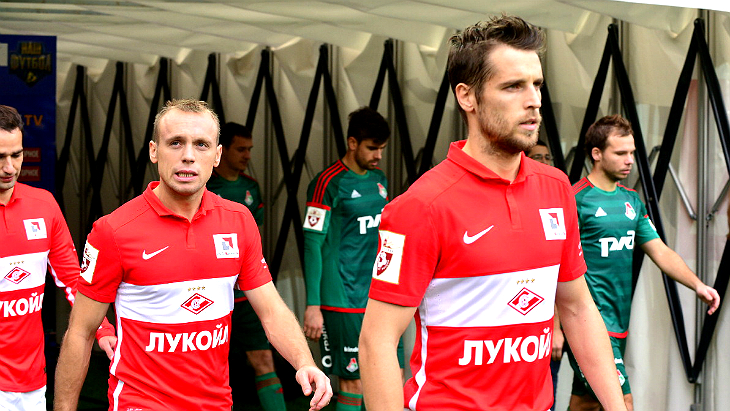 Денис Глушаков и Дмитрий Комбаров