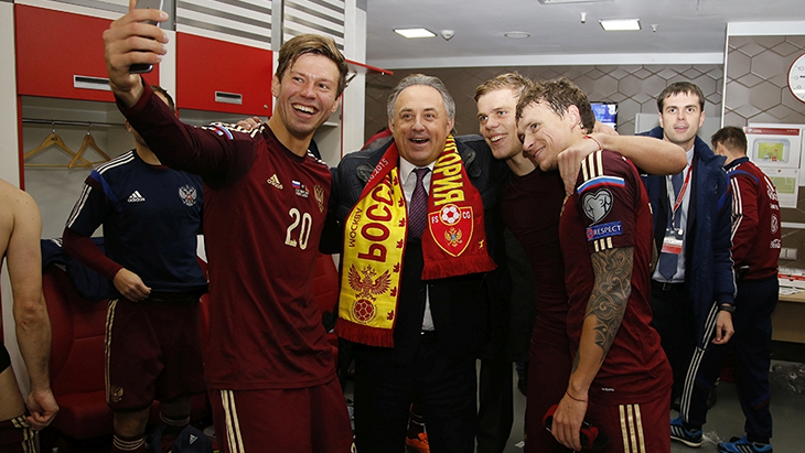 Сборная России завоевала путевку на Евро-2016 Сборная России завоевала путевку на Евро-2016