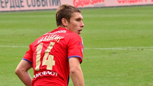 Набабкин вывел ЦСКА в роли капитана Набабкин вывел ЦСКА в роли капитана