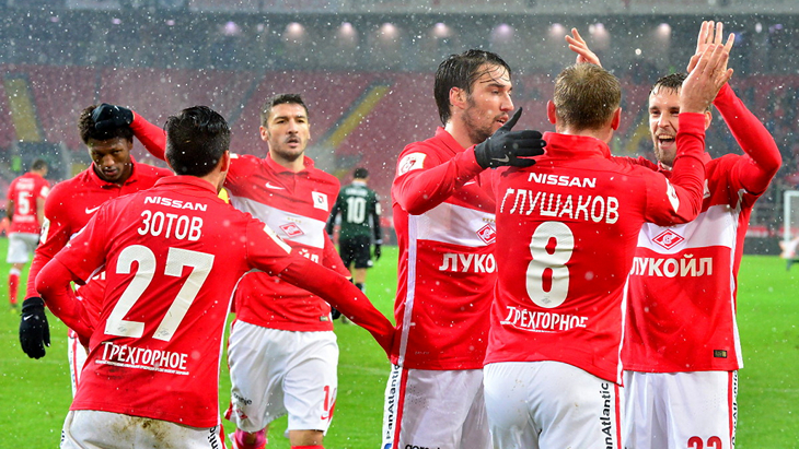 Футболисты «Спартака»