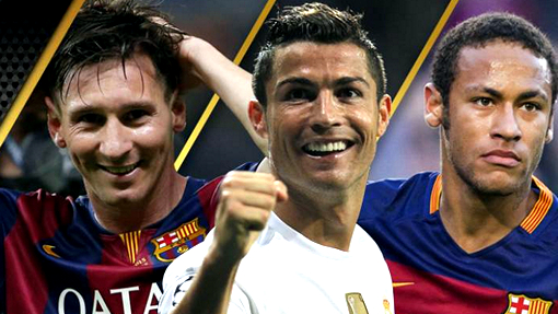 Месси, Роналду и Неймар