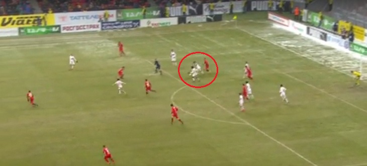 Фрагмент матча