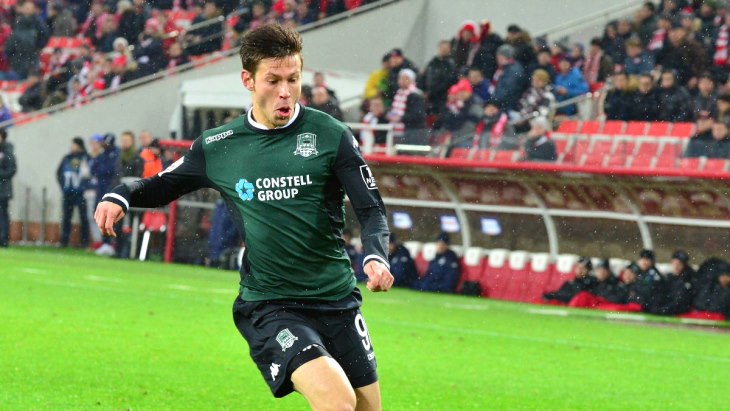 Федор Смолов забил решающий мяч в дерби