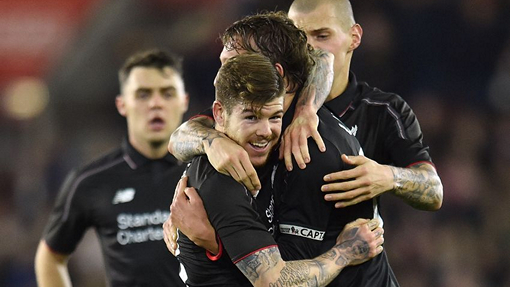 Радость футболистов «Ливерпуля»