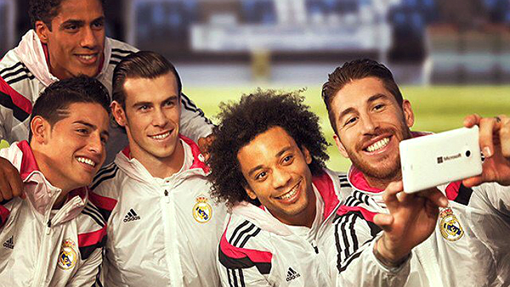 Реальное селфи